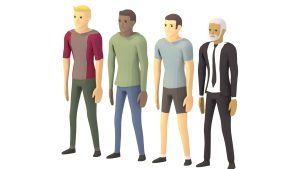Animated Men Characters