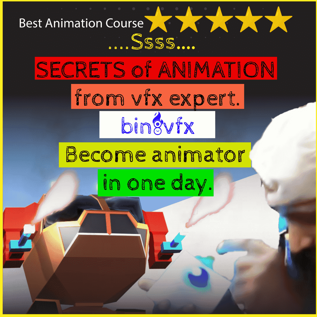 Become Animator In One Day (4649+)|( …secrets of animation… )|A full 3d production course by bin8vfx⭐⭐⭐⭐⭐