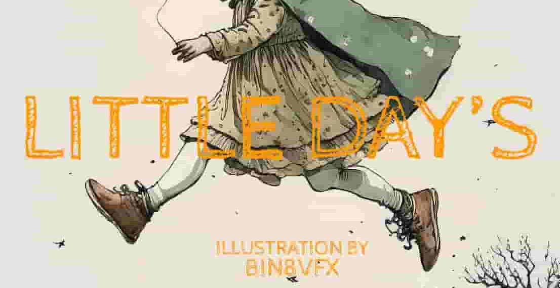 LITTLE DAYS bin8vfx illuatration poster book cover-min